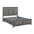 Asa Platform Bed with Footboard Storage, Queen