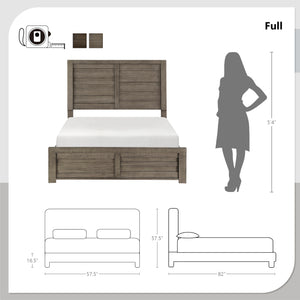 Raiden Panel Bed, Full