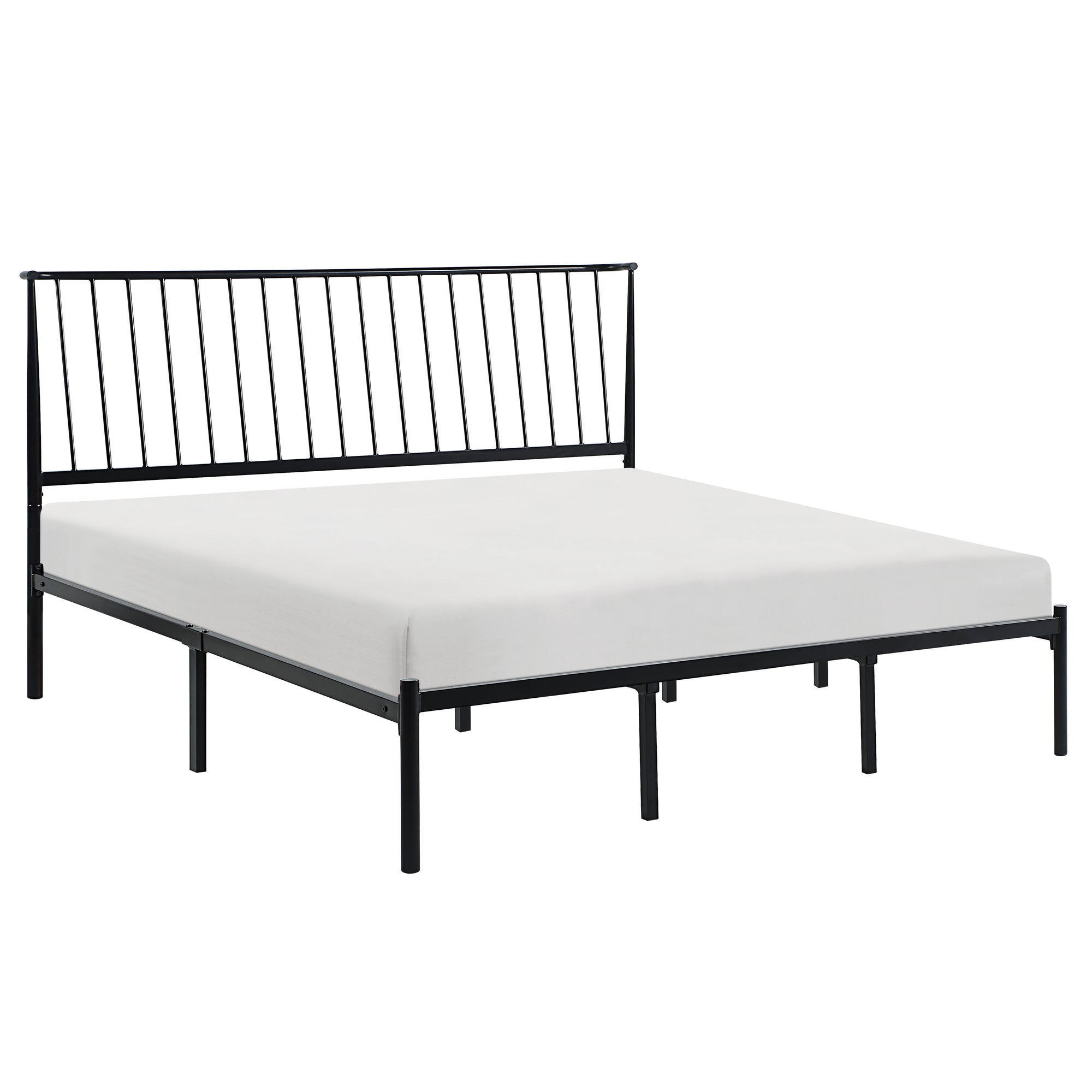 Trento Metal Platform Bed, King