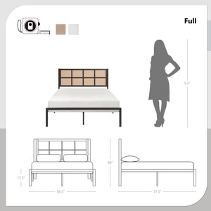 Louise Platform Bed, Full