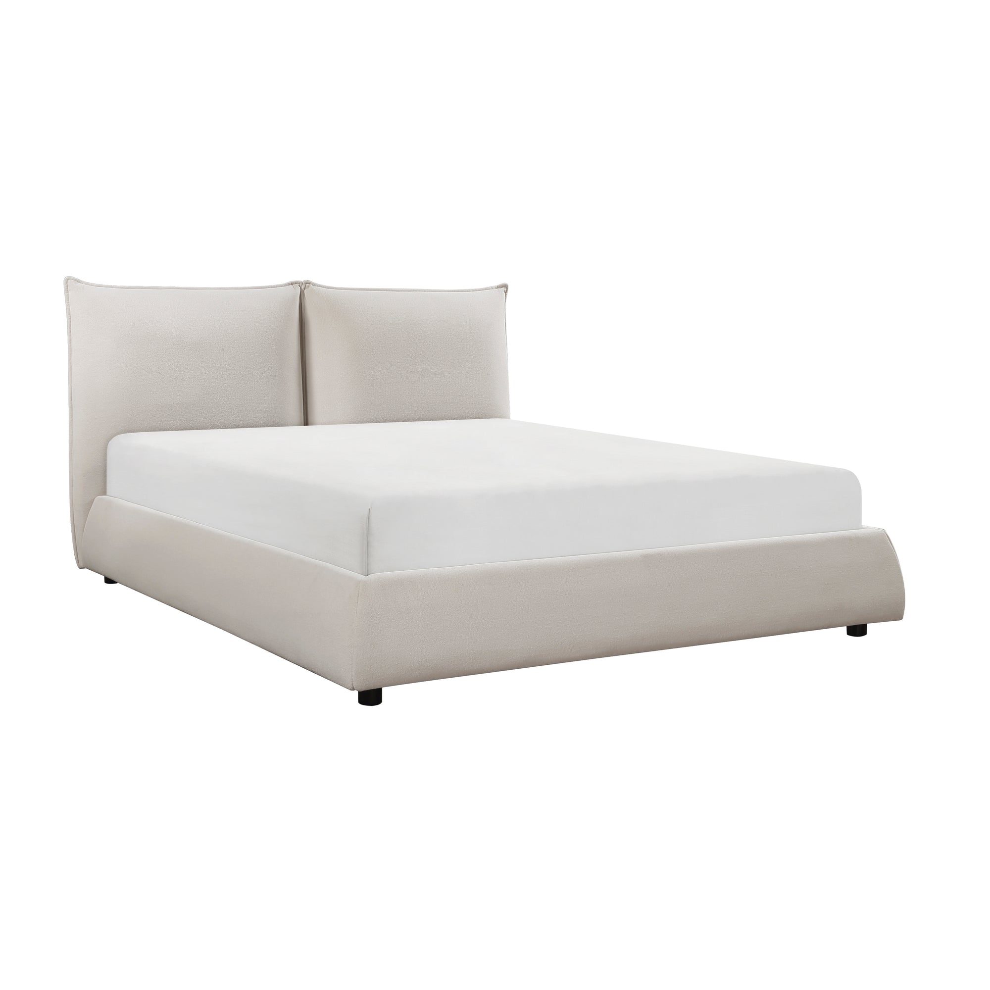 Layton Chenille Upholstered Platform Bed, Full