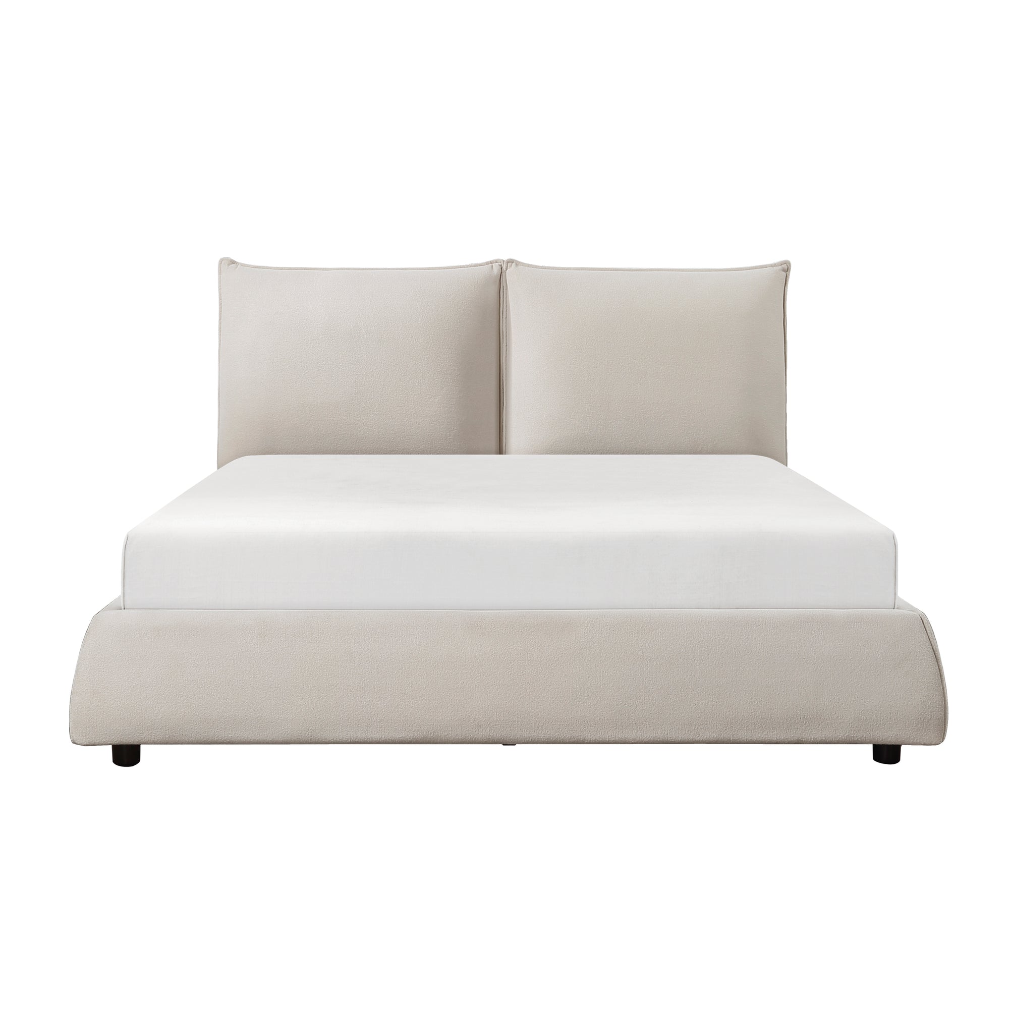 Layton Chenille Upholstered Platform Bed, Full