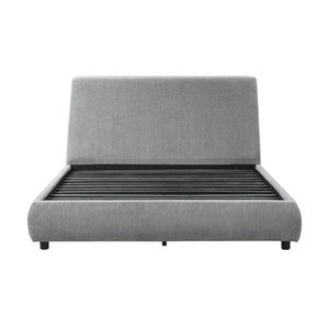 Riverton Chenille Upholstered Platform Bed, Queen