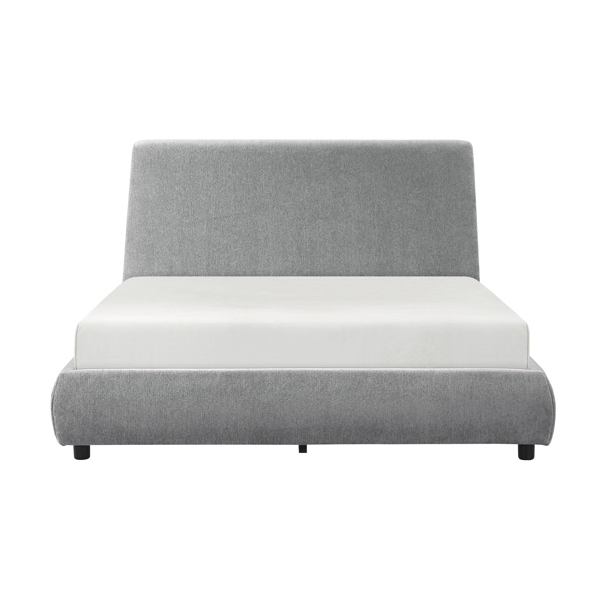 Riverton Chenille Upholstered Platform Bed, Full