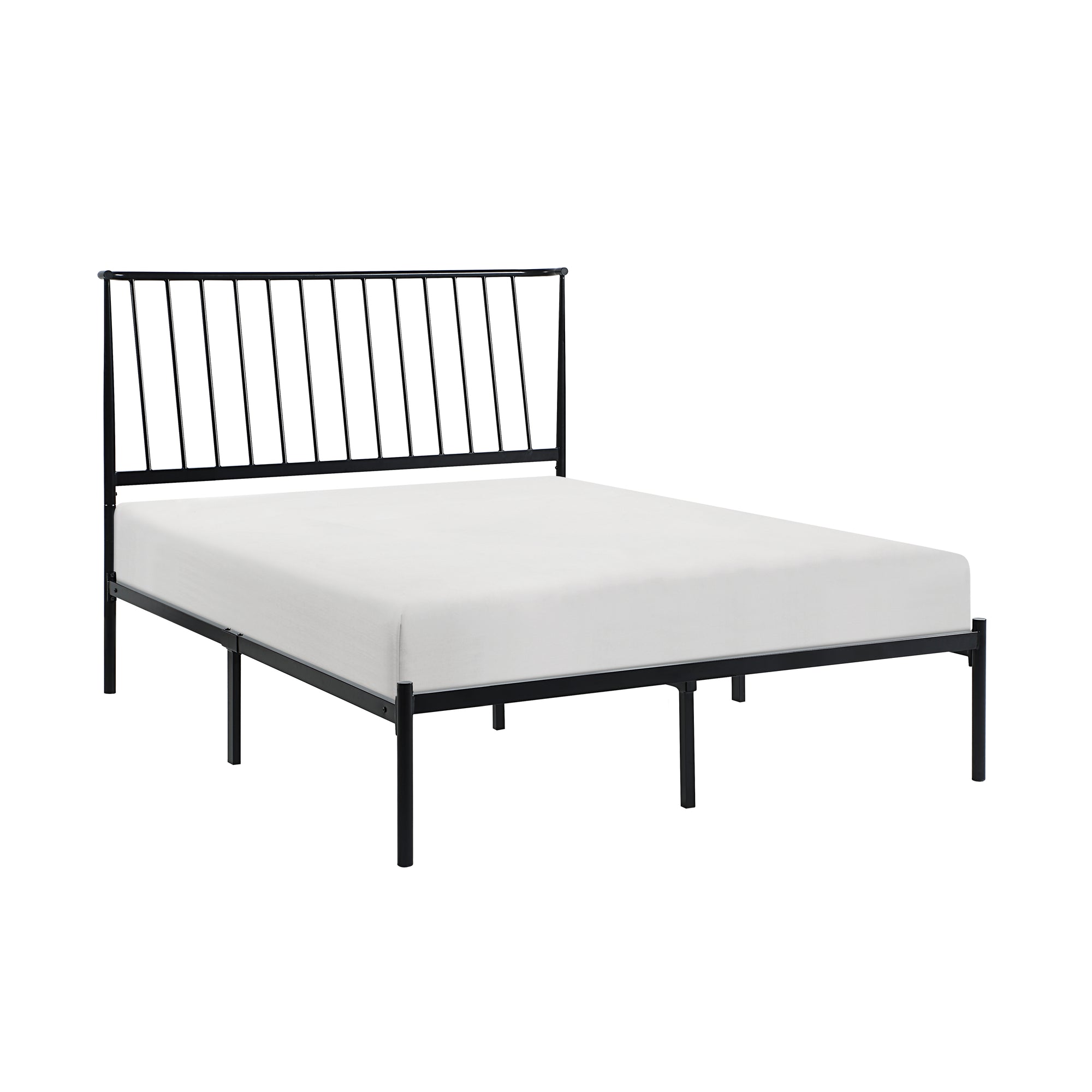 Trento Metal Platform Bed, Full