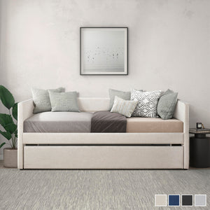 Canoa Upholstered Daybed with Trundle