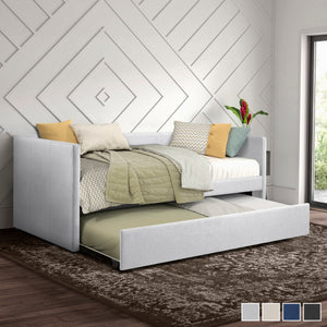 Canoa Upholstered Daybed with Trundle