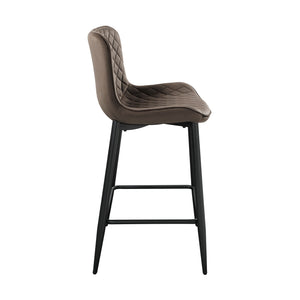 Seia Velvet Counter Height Chair (Set of 2)