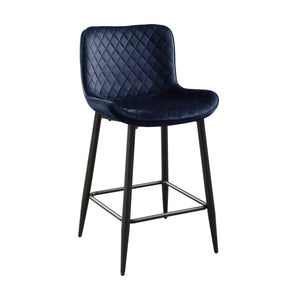 Seia Velvet Counter Height Chair (Set of 2)