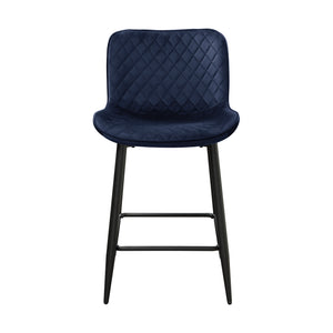 Seia Velvet Counter Height Chair (Set of 2)