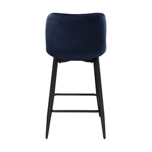 Seia Velvet Counter Height Chair (Set of 2)