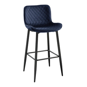 Seia Velvet Pub Height Chair (Set of 2)