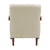 Leland Leather Match Accent Chair