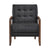 Leland Leather Match Accent Chair