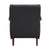 Leland Leather Match Accent Chair