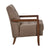 Leland Leather Match Accent Chair