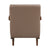 Leland Leather Match Accent Chair