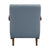 Leland Leather Match Accent Chair