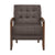 Leland Leather Match Accent Chair