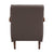 Leland Leather Match Accent Chair