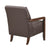 Leland Leather Match Accent Chair