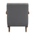 Leland Leather Match Accent Chair