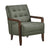 Leland Leather Match Accent Chair