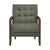 Leland Leather Match Accent Chair