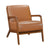 Aster Faux Leather Accent Chair