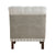 Flavie Textured Fabric Accent Chair