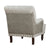 Flavie Textured Fabric Accent Chair