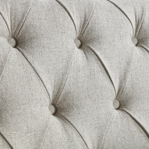 Flavie Textured Fabric Accent Chair