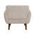 Milford Velvet Fabric Accent Chair