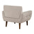 Milford Velvet Fabric Accent Chair