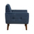 Milford Velvet Fabric Accent Chair