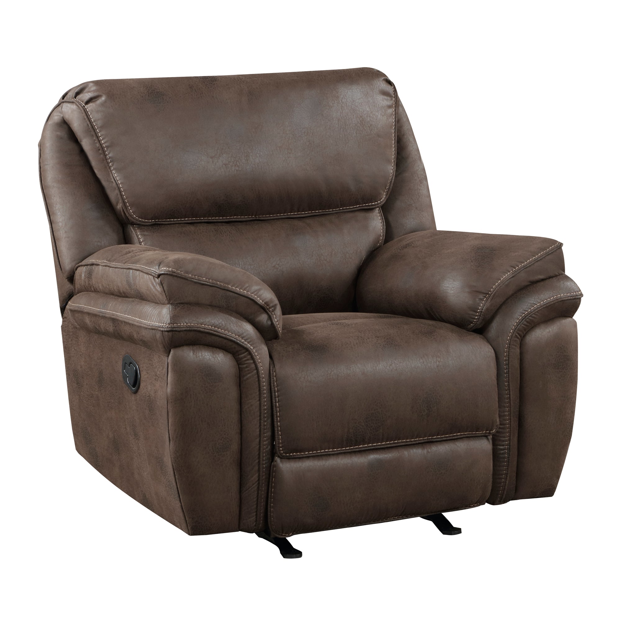 Regina Microfiber Rocker Manual Reclining Chair