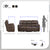 Regina 3-Piece Power Reclining Living Room Sofa Set