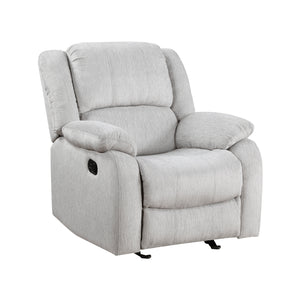 Raleigh Chenille Manual Glider Reclining Chair