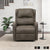 Alexis Faux Leather Manual Reclining Chair