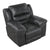 Alonzo Polished Microfiber Rocker Manual Reclining Chair