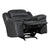 Alonzo Polished Microfiber Rocker Manual Reclining Chair