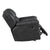 Alonzo Polished Microfiber Rocker Manual Reclining Chair