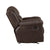 Alonzo Polished Microfiber Rocker Manual Reclining Chair