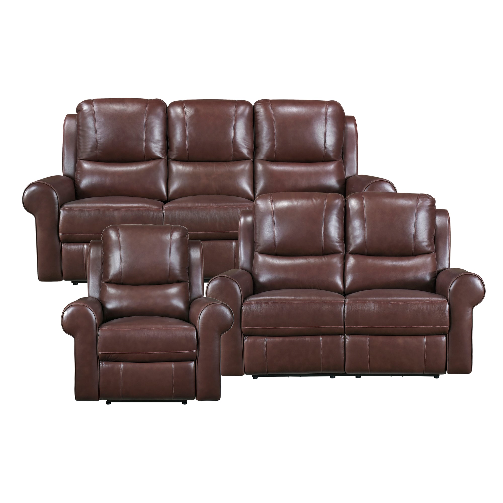 Catania 3-Piece Power Reclining Living Room Sofa Set