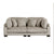 Braidy Corduroy Upholstered Living Room Loveseat