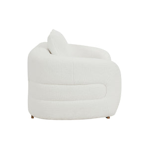 Selsey sherpa Fabric Living Room Loveseat