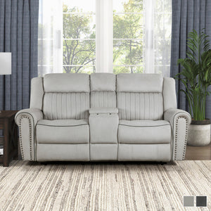 Bauta Manual Double Reclining Loveseat