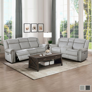 Bauta 2-Piece Power Reclining Living Room Set