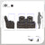 Rockford 3-Piece Power Reclining Living Room Sofa Set