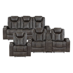 Rockford 3-Piece Power Reclining Living Room Sofa Set